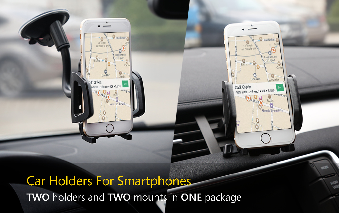 Z-Edge M2 Universal 2 in 1 Car Mount - Zero Edge Technology, LLC